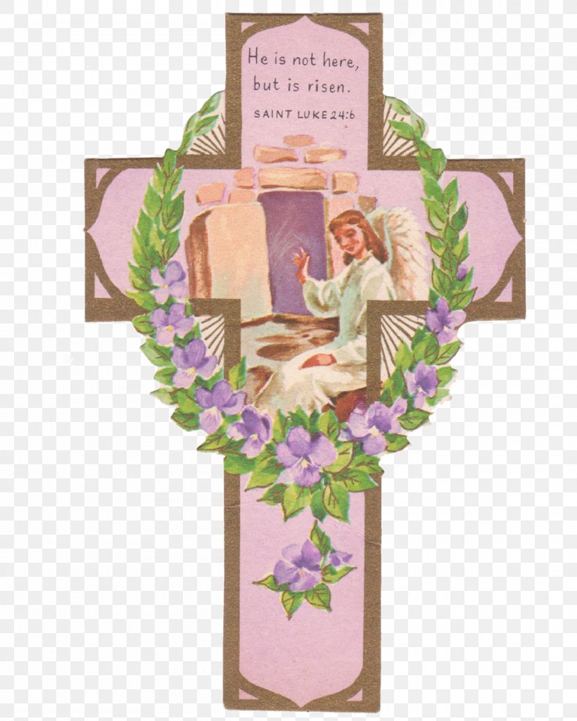 Christian Cross Easter Postcard Clip Art, PNG, 1000x1250px, Christian Cross, Atonement In Christianity, Christianity, Cross, Easter Download Free