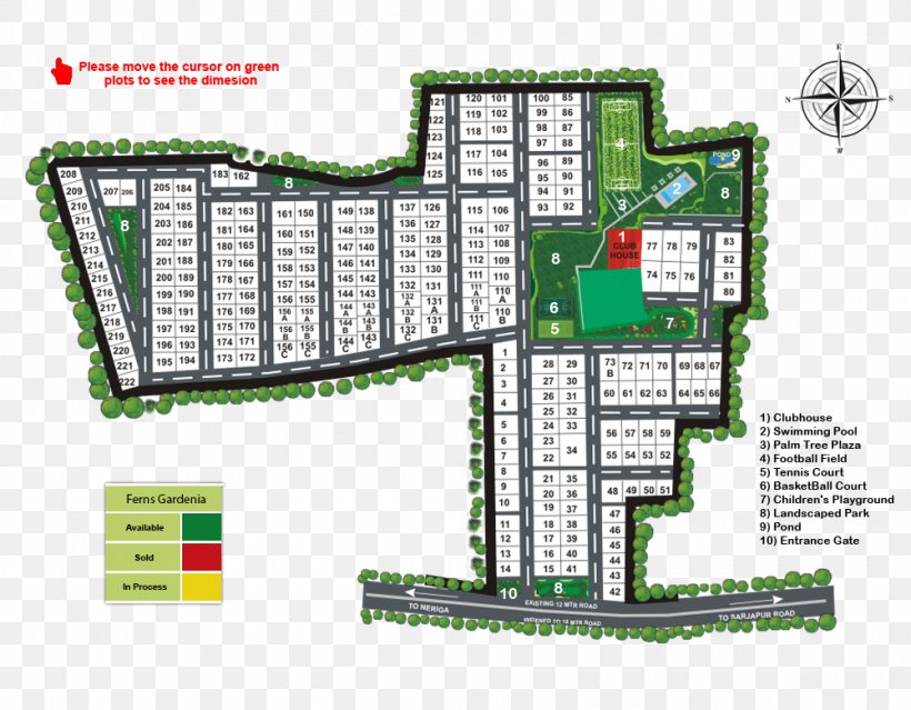 Ferns Gardenia Floor Plan Surveyor Architectural Engineering, PNG, 1000x780px, Plan, Apartment, Architectural Engineering, Area, Bangalore Download Free