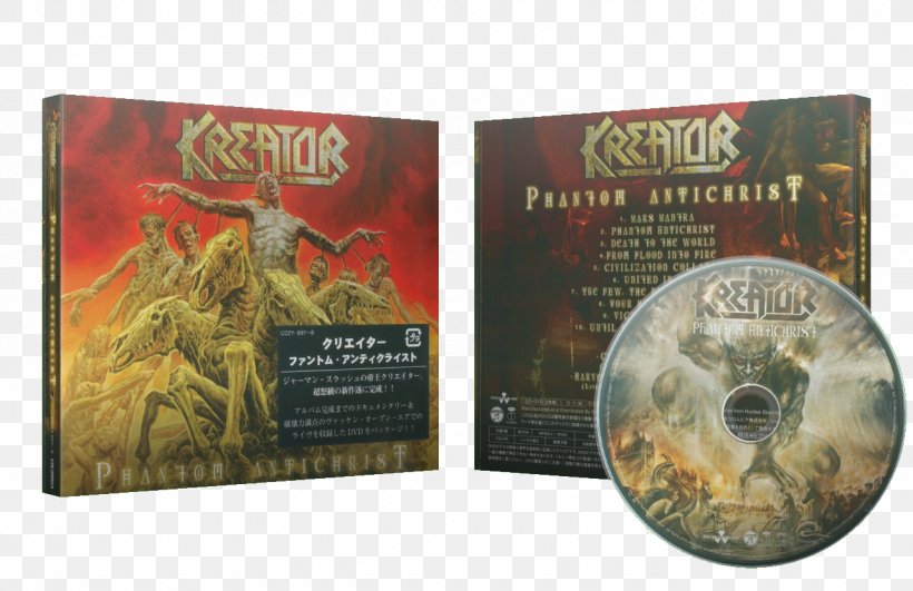 Kreator Phantom Antichrist Civilization Collapse United In Hate From Flood Into Fire, PNG, 1280x830px, Kreator, Book, Death To The World, Dvd, Phantom Antichrist Download Free