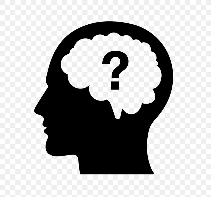 Question Mark Cognitive Training Brain Mind, PNG, 768x768px, Question Mark, Black And White, Brain, Cognitive Training, Discovery Download Free