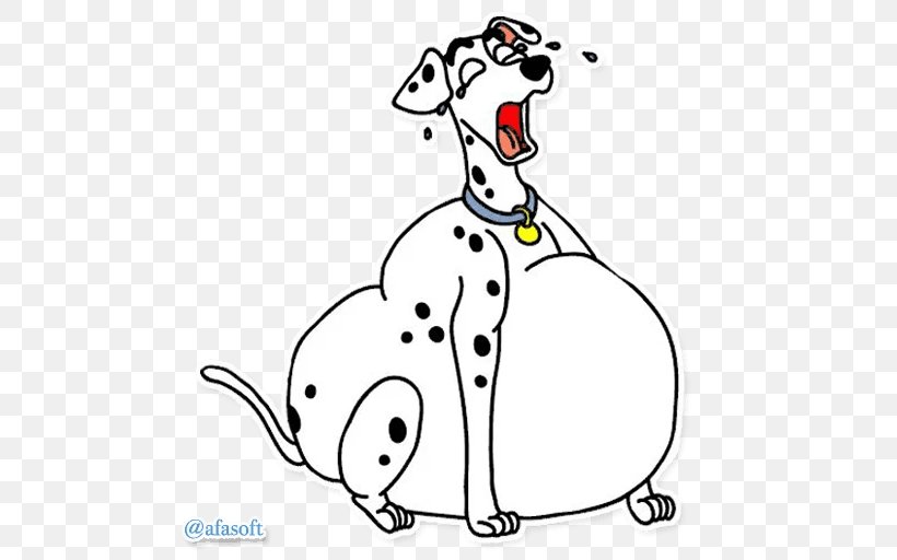 Dalmatian Dog Perdita Pongo Puppy YouTube, PNG, 512x512px, Dalmatian Dog, Animal Figure, Animation, Area, Art Download Free