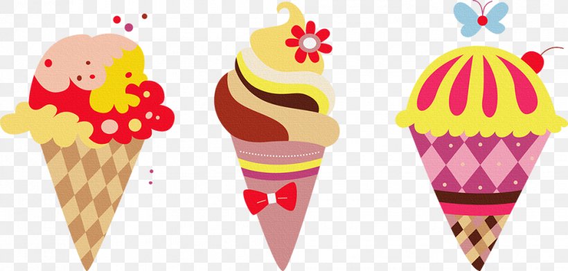 Ice Cream Cone Computer File, PNG, 992x475px, Ice Cream, Dairy Product, Dessert, Dondurma, Flavor Download Free