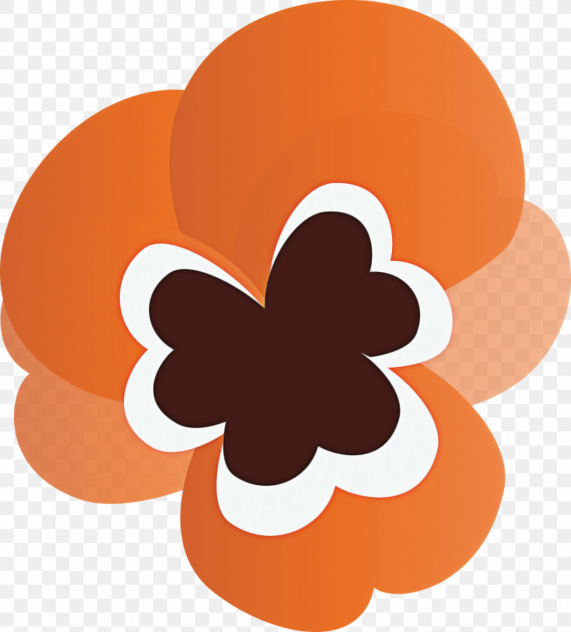 PANSY Spring Flower, PNG, 2709x3000px, Pansy, Logo, Orange, Plant, Spring Flower Download Free