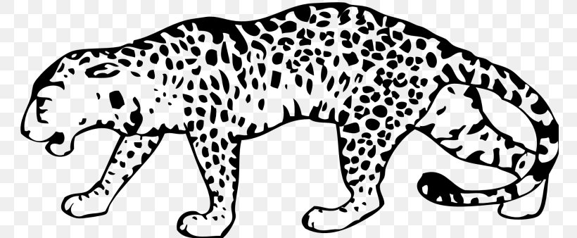 Black Panther Snow Leopard Felidae Clip Art, PNG, 768x338px, Black Panther, Amur Leopard, Animal Figure, Big Cats, Black Download Free