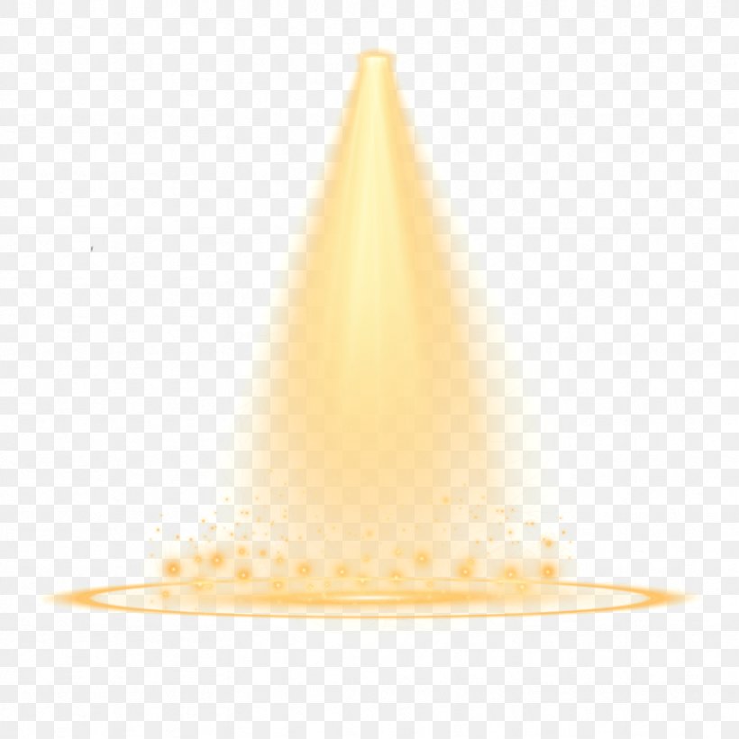 Simulated Stage Lighting, PNG, 833x833px, Light, Cone, Gold, Lamp, Luminous Efficacy Download Free