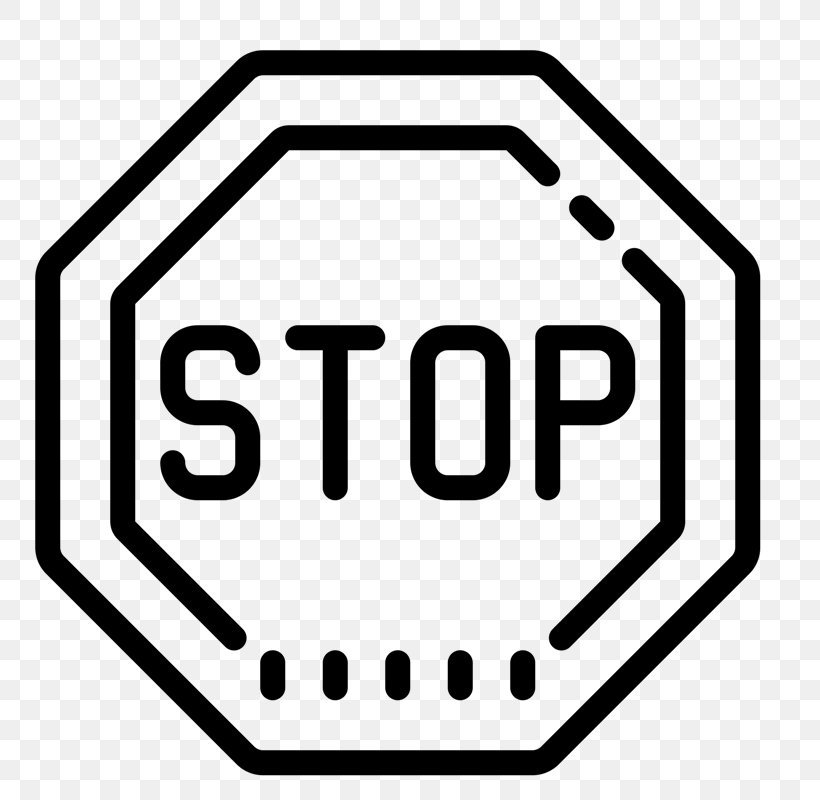 Traffic Sign Stop Sign Warning Sign Logo, PNG, 800x800px, Traffic Sign, Area, Black And White, Brand, Emergency Download Free