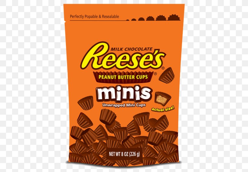 Reese's Peanut Butter Cups Reese's Sticks Candy Chocolate, PNG, 570x570px, Peanut Butter Cup, Brand, Candy, Chocolate, Cocoa Butter Download Free