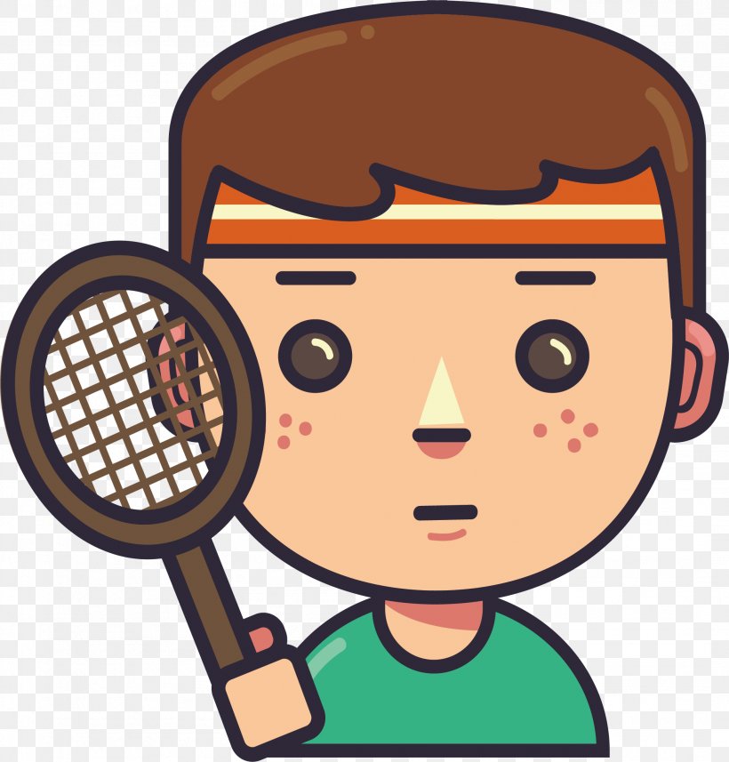 Tennis Player Racket, PNG, 2106x2202px, Watercolor, Cartoon, Flower, Frame, Heart Download Free