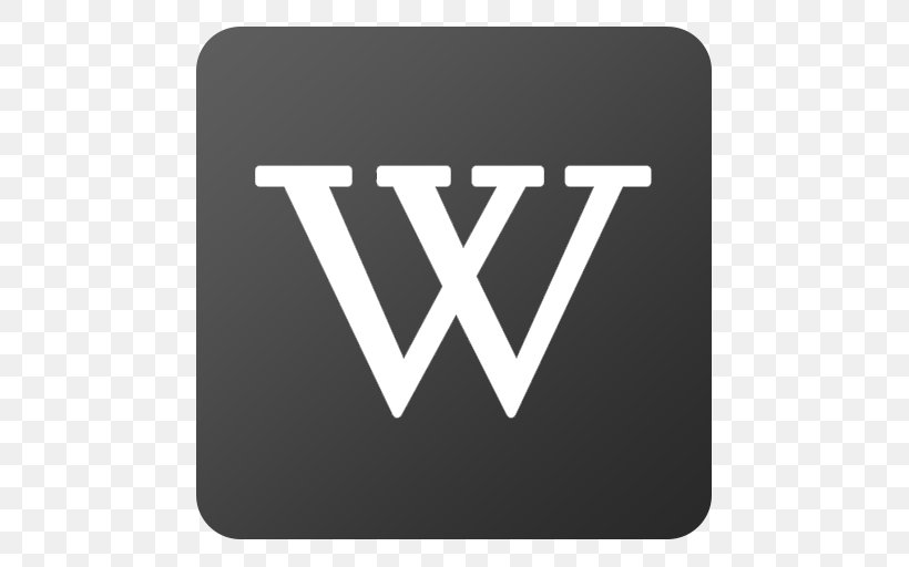 Wikipedia, PNG, 512x512px, Wikipedia, Black, Brand, Logo, Nuvola Download Free
