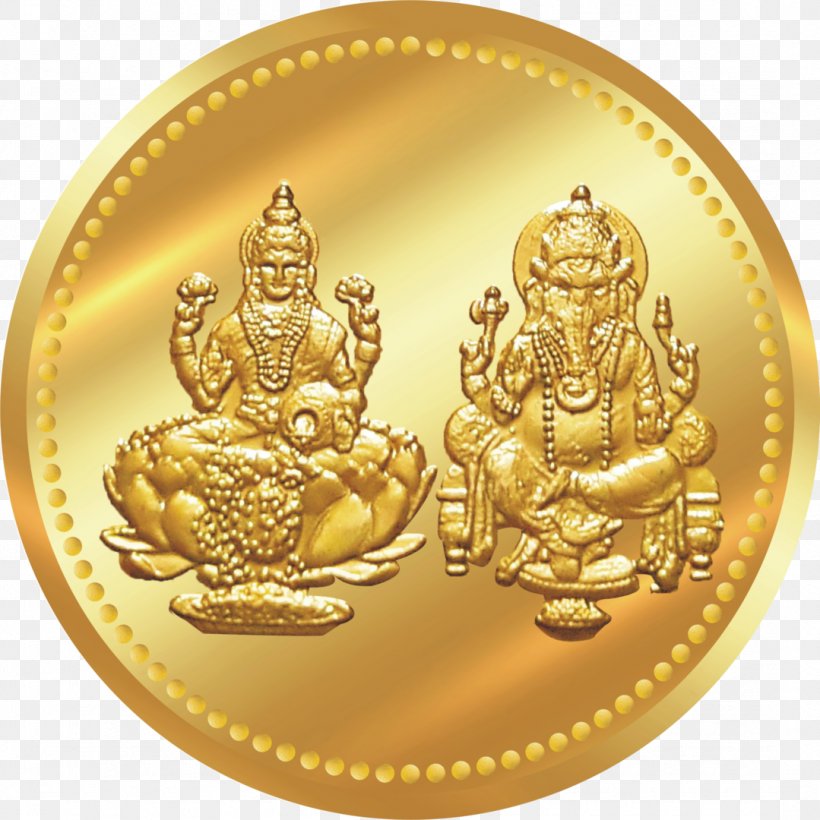 Ganesha Gold Coin Lakshmi, PNG, 1079x1080px, Ganesha, Bis Hallmark, Carat, Coin, Currency Download Free