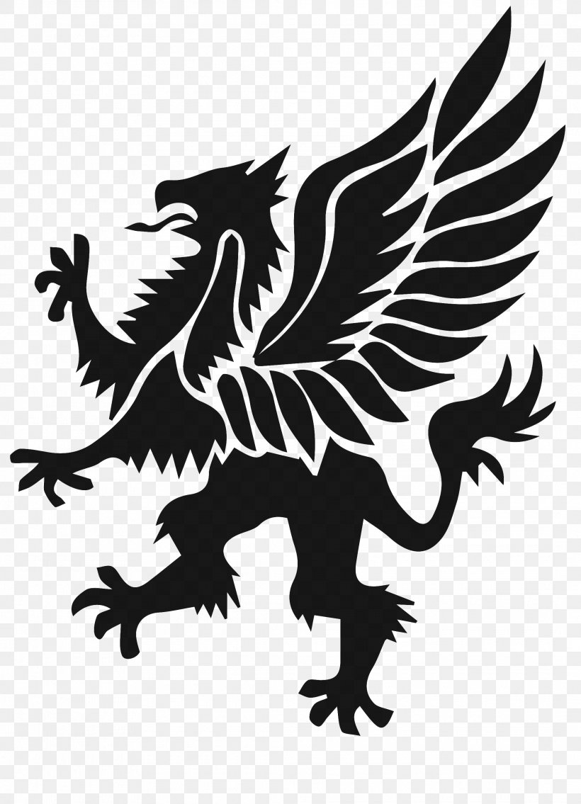Sickles High School Griffin St. John Vianney High School, PNG, 2130x2949px, Sickles High School, Beak, Bird, Bird Of Prey, Black And White Download Free