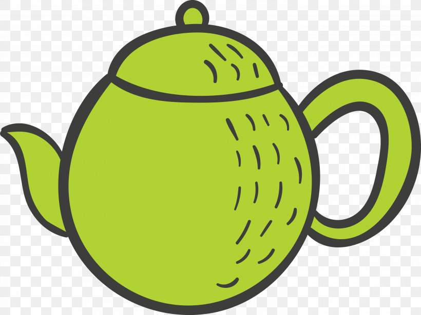 Yellow Teapot Line Meter, PNG, 3000x2251px, Yellow, Line, Meter, Teapot Download Free