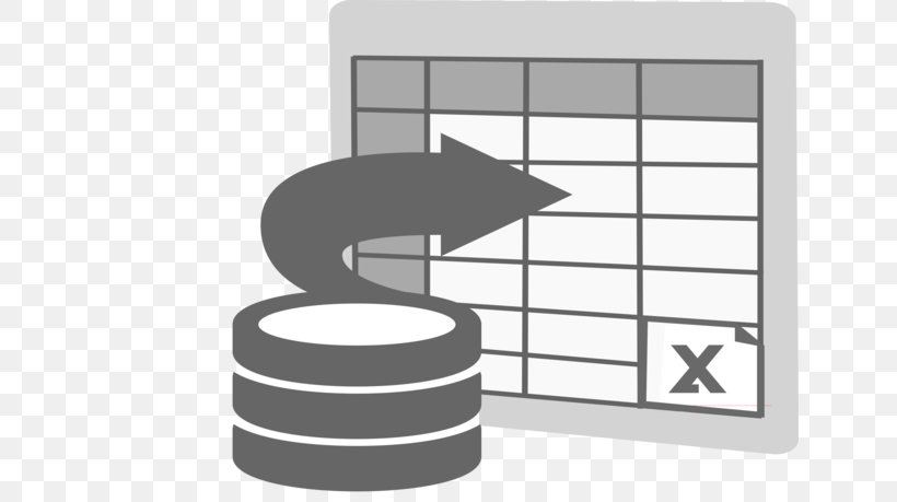 Microsoft Excel Import Xls Clip Art, PNG, 640x459px, Microsoft Excel, Black And White, Brand, Database, Diagram Download Free