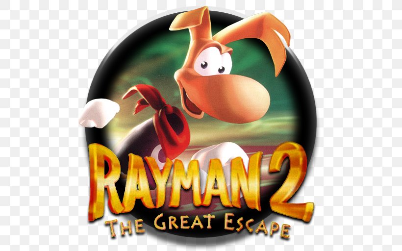 Rayman 2: The Great Escape PlayStation Nintendo 64 Rayman Adventures, PNG, 512x512px, Rayman 2 The Great Escape, Android, Game, Globox, Nintendo 3ds Download Free