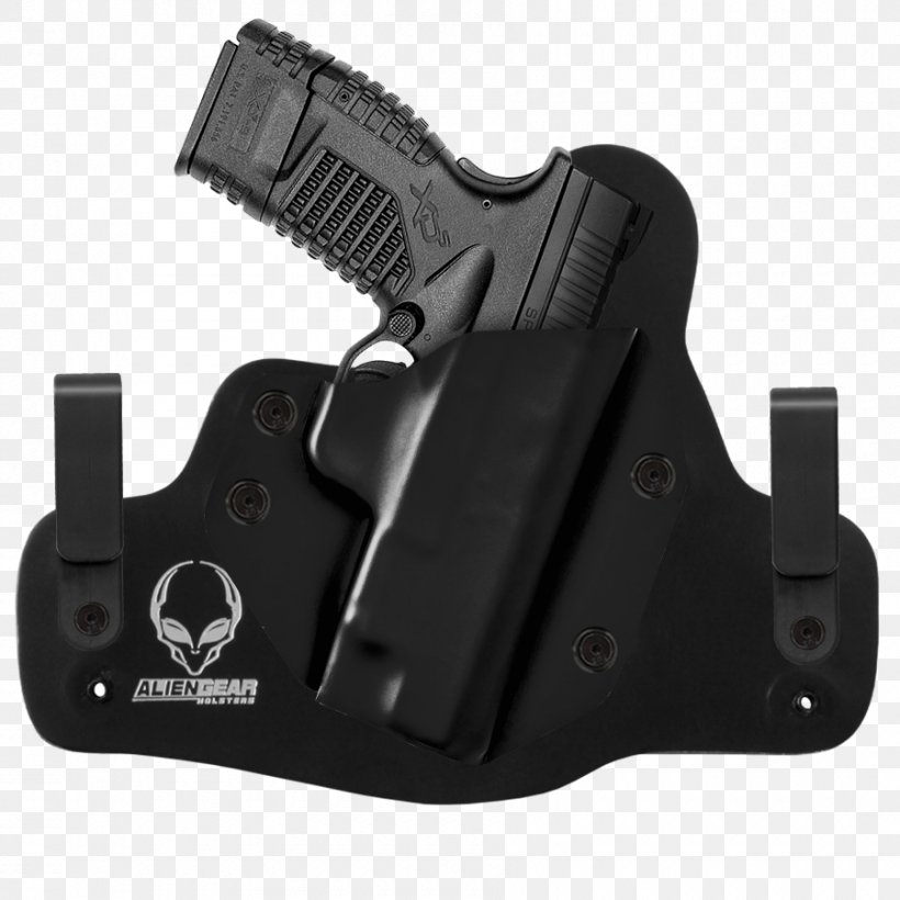 Springfield Armory Gun Holsters Alien Gear Holsters Firearm Kydex, PNG, 900x900px, Springfield Armory, Alien Gear Holsters, Black, Firearm, Glock Download Free