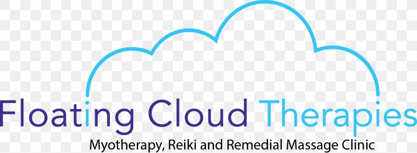 Floating Cloud Therapies: Myotherapy, Reiki & Remedial Massage Clinic Medical Massage, PNG, 1674x616px, Massage, Area, Berwick, Blue, Brand Download Free