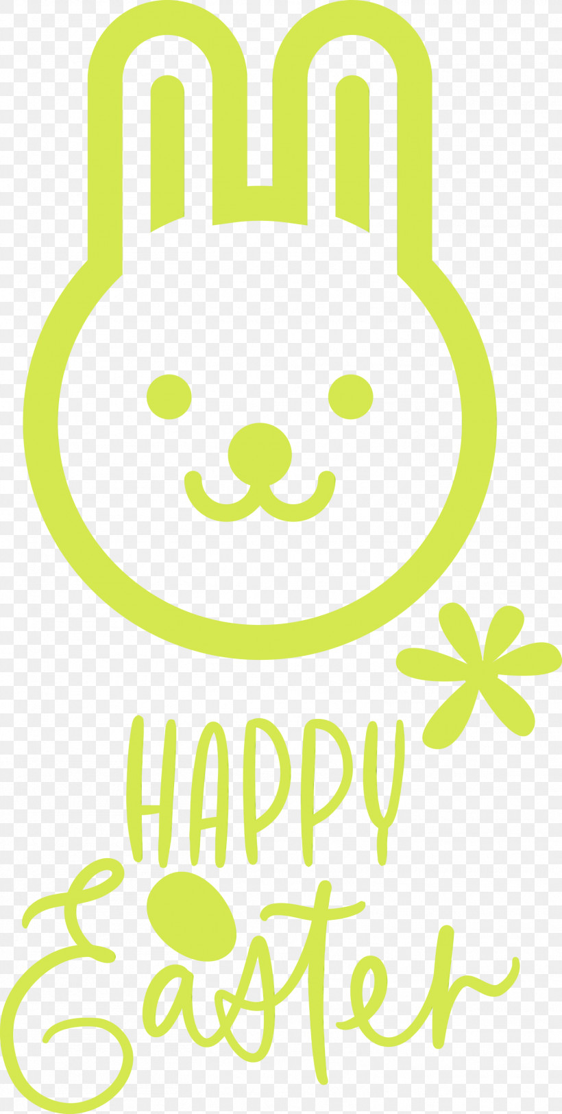 Green Yellow Smile Font, PNG, 1514x3000px, Easter Day, Easter Sunday, Green, Happy Easter, Paint Download Free