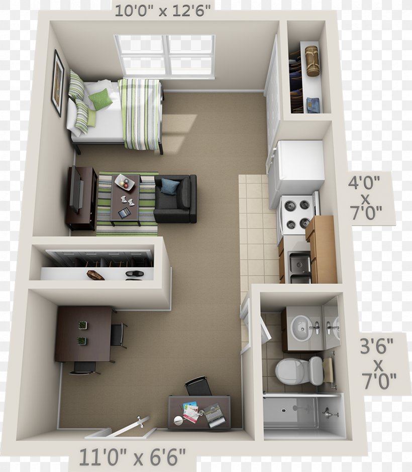 Studio Apartment Shelf Floor Plan House, PNG, 872x1000px, Studio Apartment, Apartment, Bed, Bedroom, Bookcase Download Free