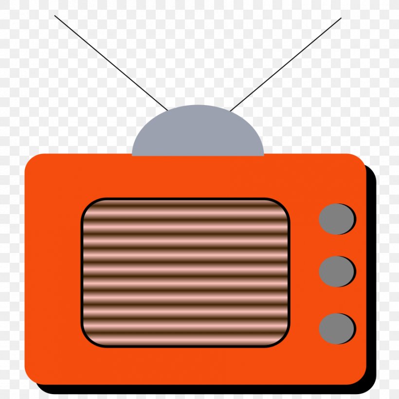 Television Clip Art, PNG, 900x900px, Television, Art, Color Television, Orange, Rectangle Download Free