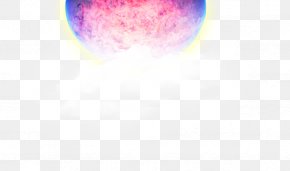 Clouds Moon - Graphic Design Circle Pattern PNG
