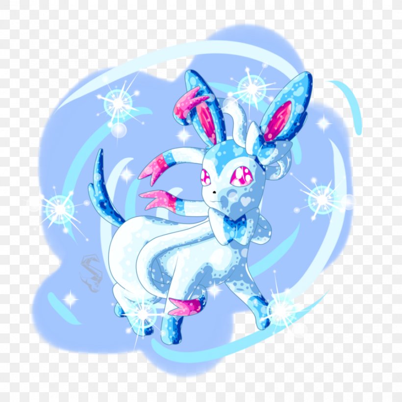 Sylveon Desktop Wallpaper Pikachu Pokémon X And Y Umbreon, PNG, 894x894px, Sylveon, Blue, Drawing, Easter Bunny, Eevee Download Free