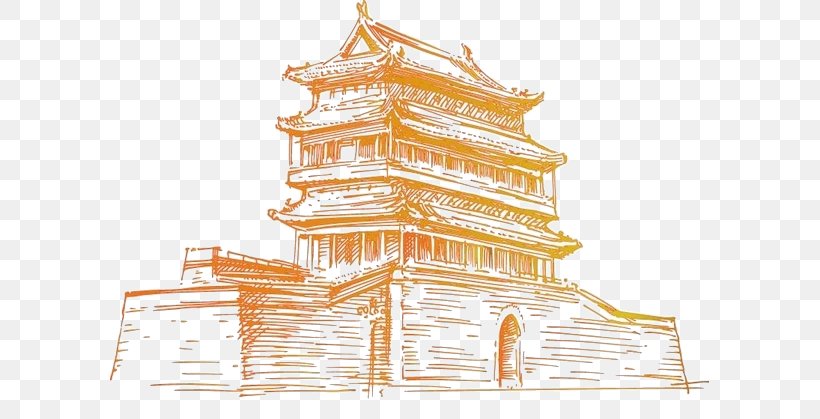 Tiananmen Forbidden City City Gate Towers Building, PNG, 600x419px, Tiananmen, Architectural Engineering, Architecture, Building, City Gate Towers Download Free
