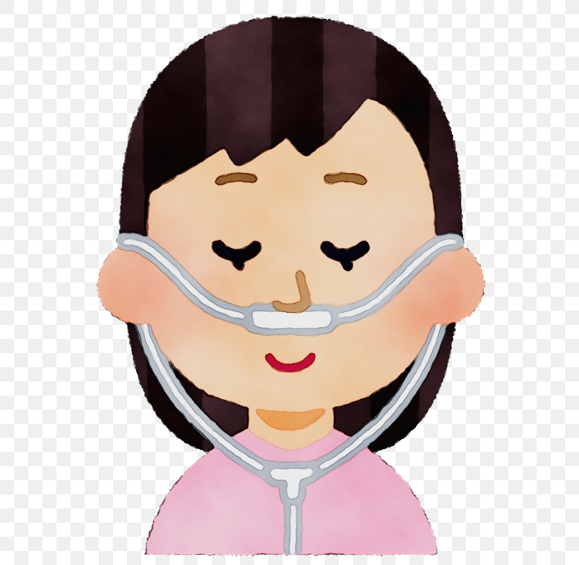 Cartoon Face Cheek Nose Pink, PNG, 776x800px, Watercolor, Animation, Black Hair, Brown Hair, Cartoon Download Free