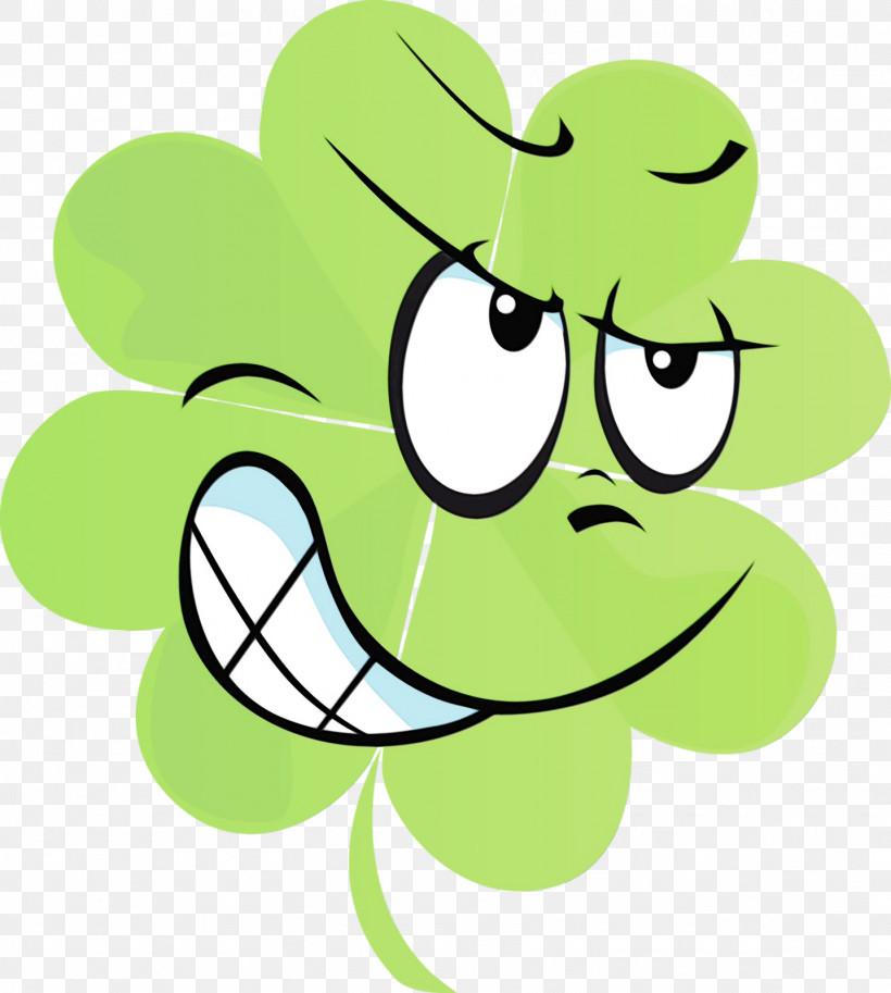 Green Cartoon Smile, PNG, 1436x1600px,  Download Free