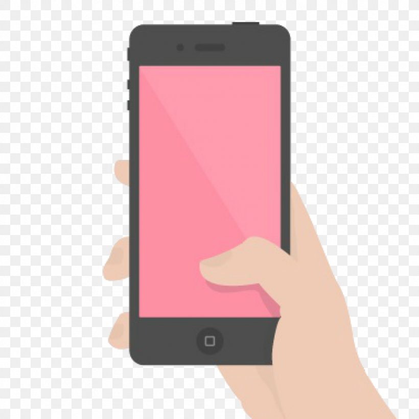 IPhone Telephone Portable Communications Device, PNG, 1024x1024px, Iphone, Communication Device, Electronic Device, Gadget, Magenta Download Free