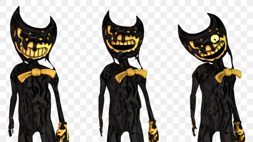 Bendy And The Ink Machine TheMeatly Games, PNG, 1024x576px, Bendy And The Ink Machine, Art, Character, Cinema 4d, Costume Download Free