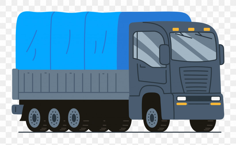 Commercial Vehicle Freight Transport Truck Public Utility Transport, PNG, 2500x1542px, Commercial Vehicle, Automobile Engineering, Cargo, Freight Transport, Public Download Free