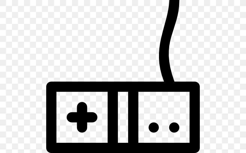 Joystick Video Game Game Controllers Gamepad, PNG, 512x512px, Joystick, Area, Black, Black And White, Brand Download Free