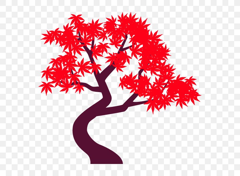 Maple Tree Illustration Leaf Branch, PNG, 600x600px, Maple, Art, Autumn Leaf Color, Branch, Flowering Plant Download Free