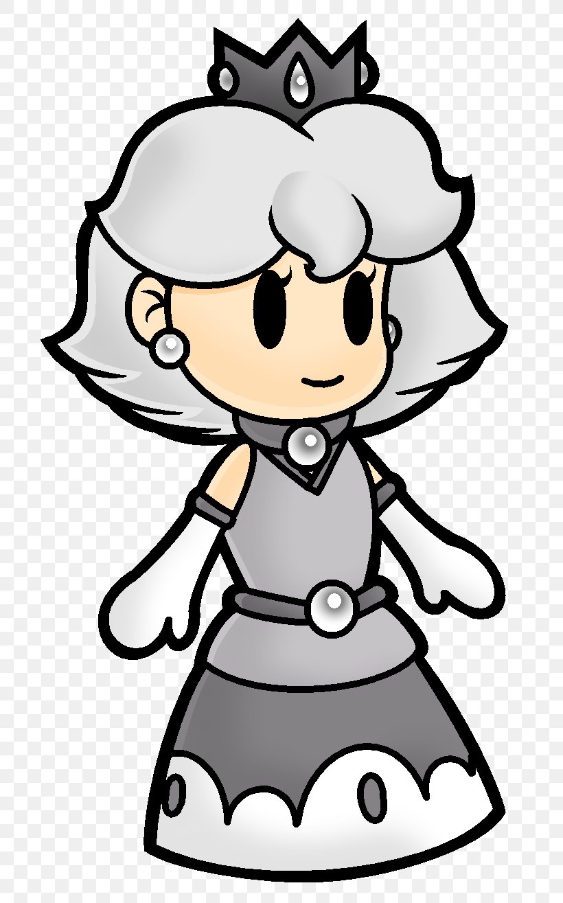 Paper Mario Toad Mario Series Lady Bow, PNG, 801x1315px, Paper Mario, Artwork, Black And White, Character, Digital Art Download Free