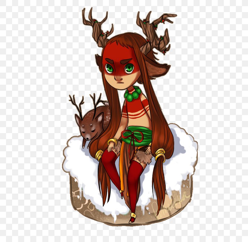 Reindeer DeviantArt Santa Claus Puppy, PNG, 600x800px, Reindeer, Antler, Art, Artist, Cartoon Download Free