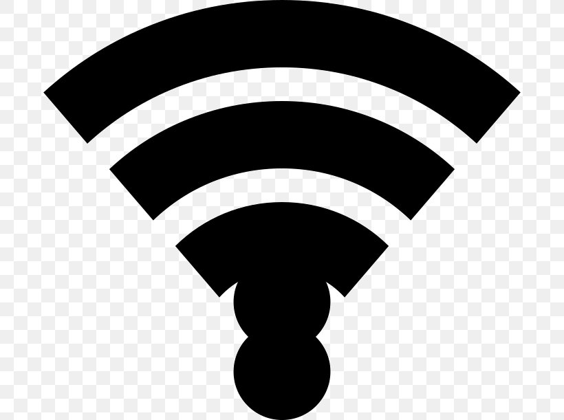 Wireless Network Wi-Fi Wireless Router, PNG, 694x611px, Wireless, Antenna, Artwork, Black, Black And White Download Free