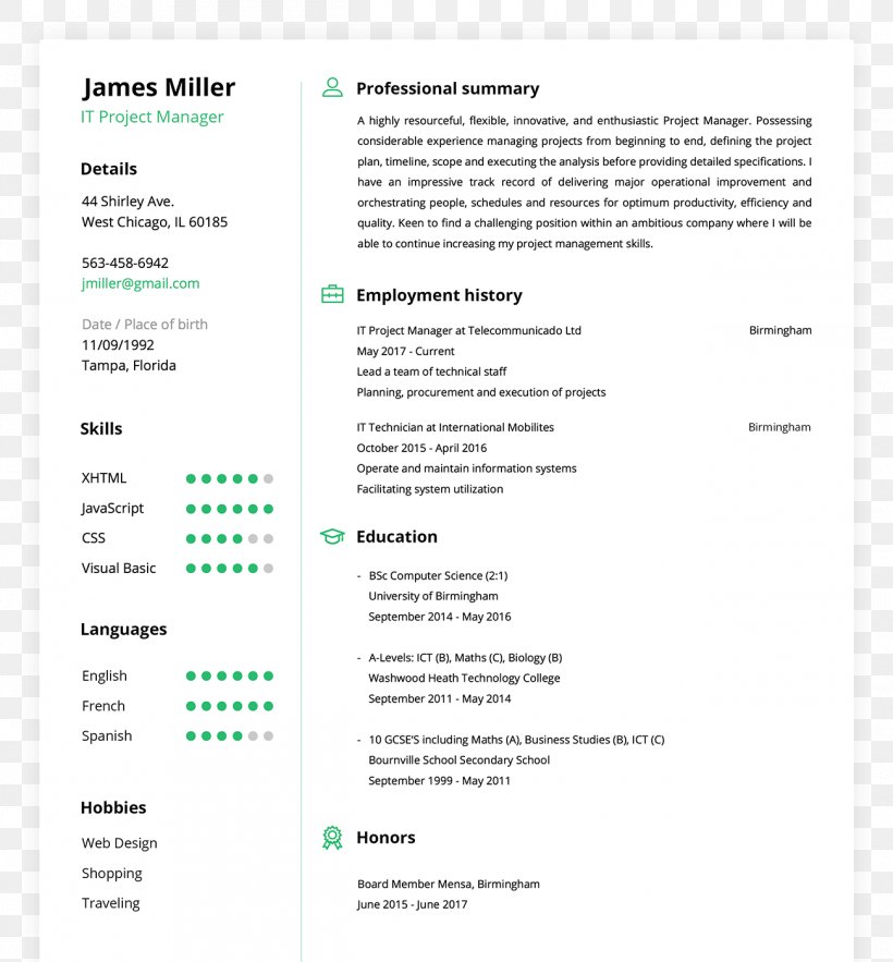 Résumé Template Application For Employment Cover Letter Curriculum Vitae, PNG, 1300x1400px, Resume, Application For Employment, Area, Brand, Brochure Download Free