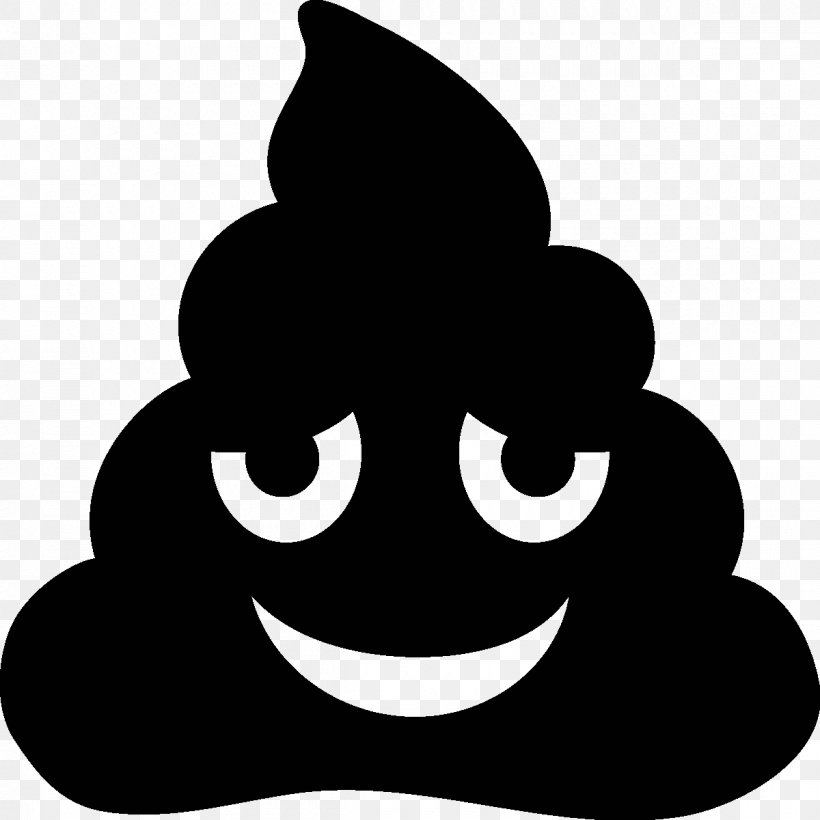 Pile Of Poo Emoji Feces Cdr, PNG, 1200x1200px, Pile Of Poo Emoji, Autocad Dxf, Black, Black And White, Cdr Download Free