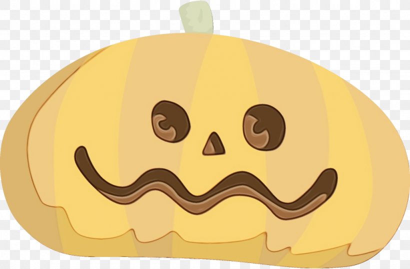 Pumpkin, PNG, 1024x672px, Watercolor, Cartoon, Facial Expression, Moustache, Mouth Download Free