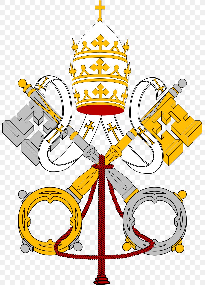 Coats Of Arms Of The Holy See And Vatican City St. Peter's Basilica Flag Of Vatican City Coat Of Arms, PNG, 800x1138px, Holy See, Artwork, Coat Of Arms, Flag Of Vatican City, Heraldry Download Free