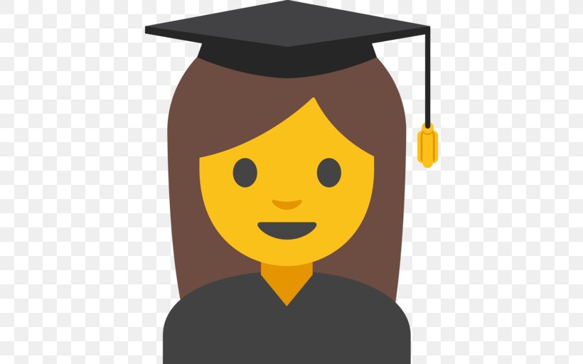 Emoji Emoticon Unicode Consortium Clip Art Google, PNG, 512x512px, Emoji, Academic Dress, Blob Emoji, Cartoon, Diploma Download Free