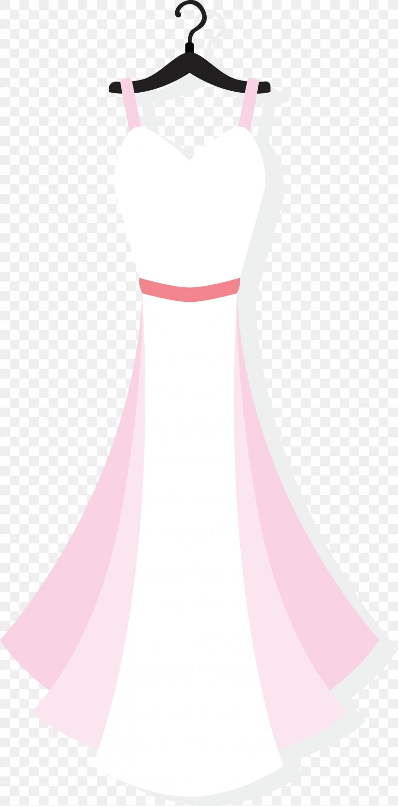 Gown Clothes Hanger Sleeve Neck, PNG, 1497x3033px, Gown, Clothes Hanger, Clothing, Costume Design, Dress Download Free