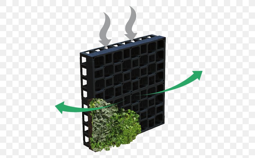 Green Wall Garden System Biofilter, PNG, 513x509px, Green Wall, Air, Bertikal, Biofilter, Concept Download Free