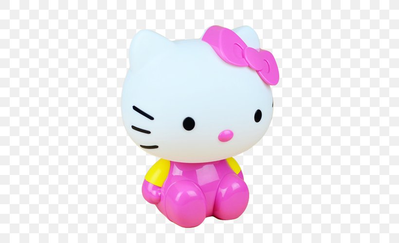 Hello Kitty Table Lamp Incandescent Light Bulb, PNG, 500x500px, Hello Kitty, Bedroom, Brush, Edison Screw, Energy Saving Lamp Download Free