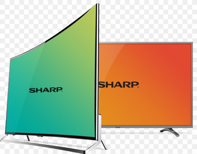High-definition Television Sharp AQUOS N9000U 4K Resolution Sharp Corporation, PNG, 843x659px, 4k Resolution, Television, Advertising, Brand, Computer Monitor Download Free