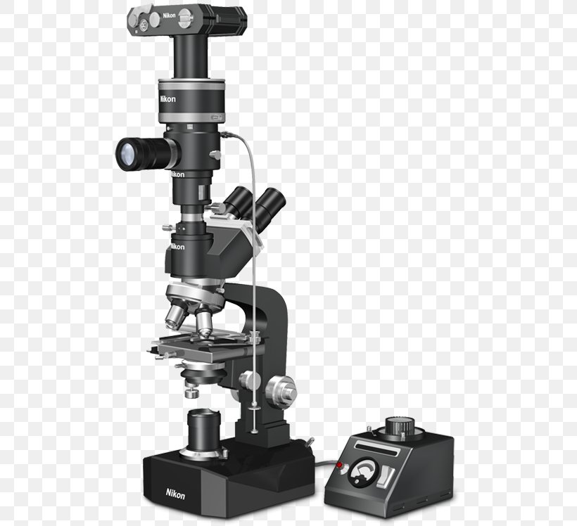 Optical Microscope Phase Contrast Microscopy Nikon Differential Interference Contrast Microscopy, PNG, 494x748px, Microscope, Adapter, Camera, Camera Accessory, Camera Lens Download Free