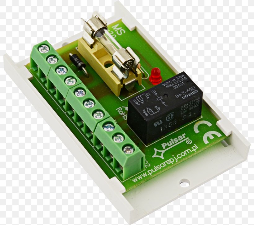 Relay Electronic Component Electrical Network Fuse Microcontroller, PNG, 800x724px, Relay, Circuit Component, Electrical Network, Electricity, Electronic Circuit Download Free