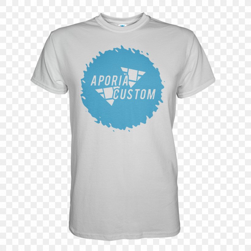 T-shirt Hoodie Sleeve Clothing, PNG, 1000x1000px, Tshirt, Active Shirt, Aqua, Baseball Cap, Blue Download Free