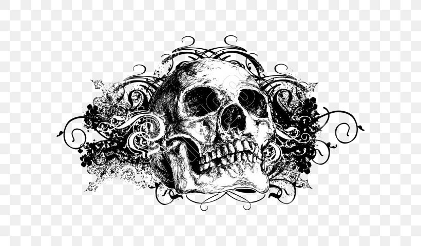 Calavera Skull, PNG, 640x480px, Calavera, Art, Artwork, Automotive Design, Black And White Download Free