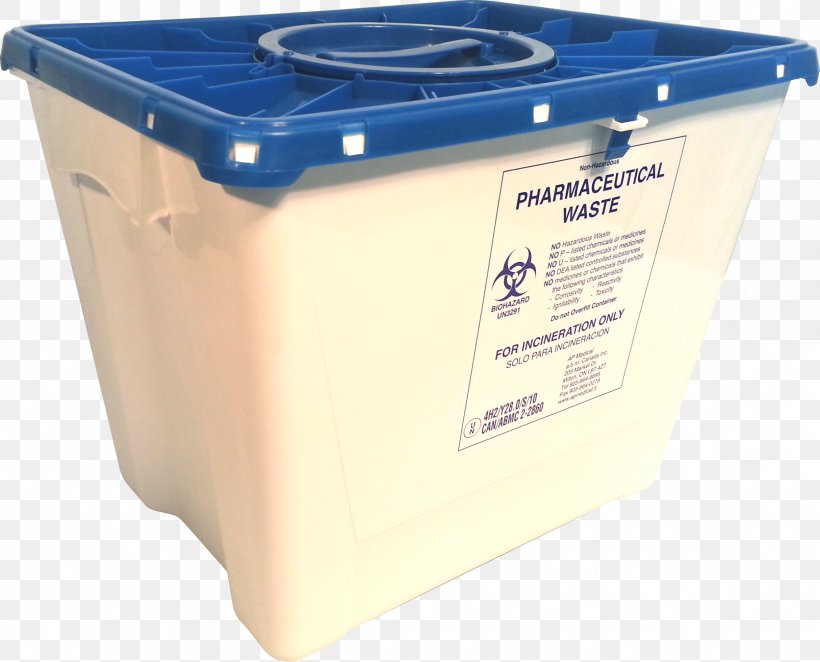Sharps Waste Plastic Medical Waste Rubbish Bins & Waste Paper Baskets Waste Management, PNG, 2428x1961px, Sharps Waste, Biological Hazard, Box, Container, Drug Disposal Download Free